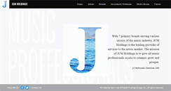 Desktop Screenshot of jcmholdings.com